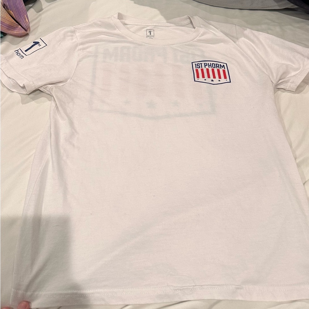 1st Phorm White Short Sleeve Tee